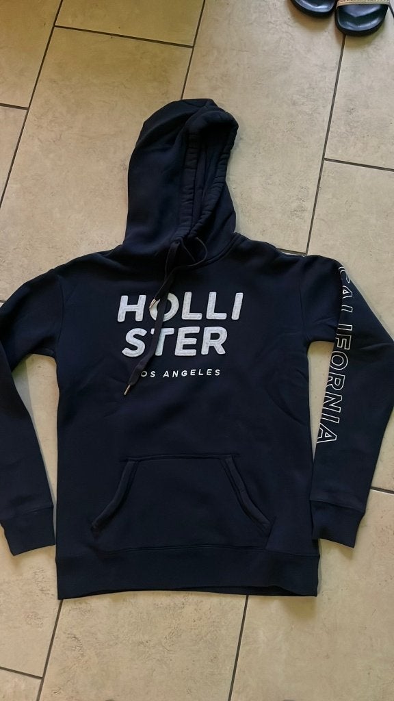 Donker blauwe hollister hoodie  maat XS, Blauw, Nieuw, Ophalen of Verzenden, Maat 34 (XS) of kleiner