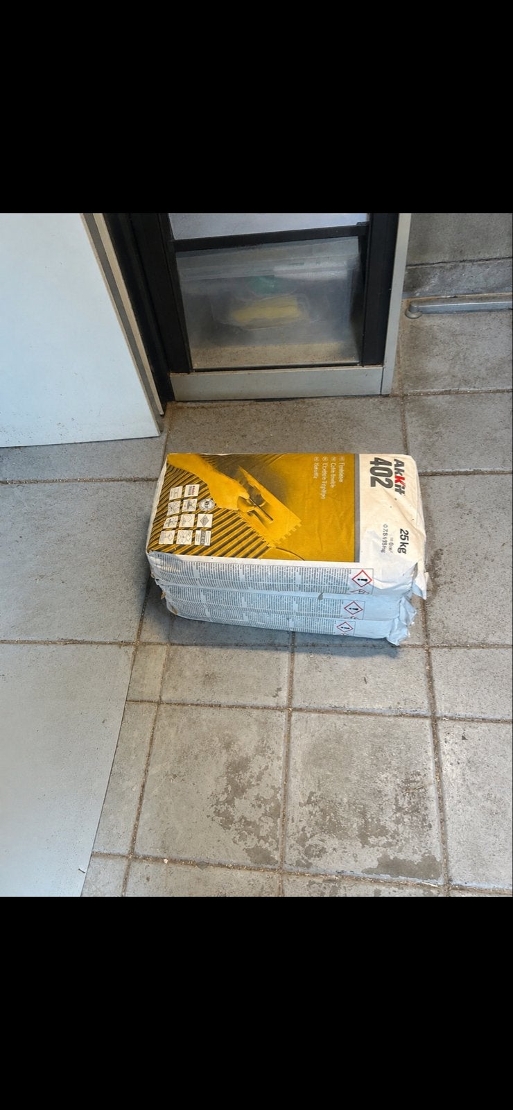 3 x Akkit 402 Tegellijm 25 kg, Overige materialen, Overige typen, Nieuw, Ophalen of Verzenden