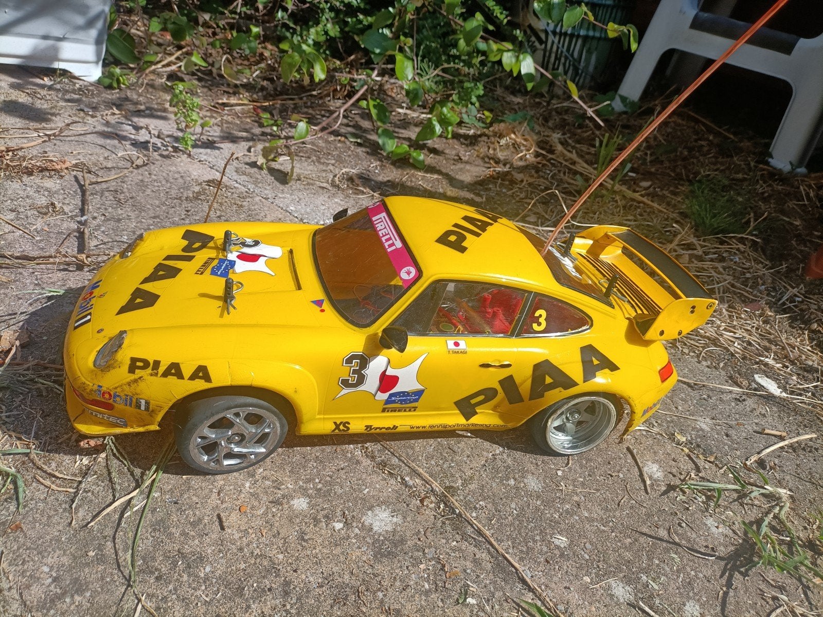 Tamiya TA01 Porsche 911, Hobby en Vrije tijd, Ophalen of Verzenden, Gebruikt, Auto onroad