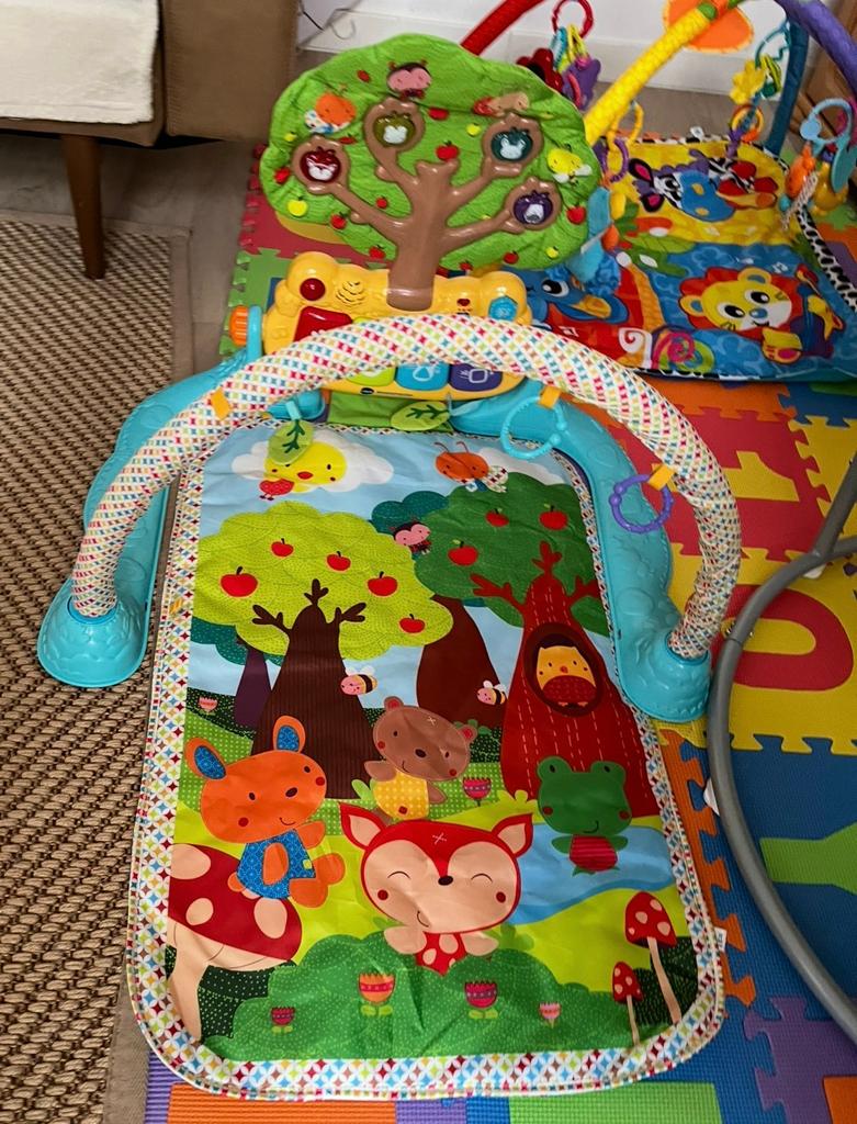 Speelkleden & Babygyms VTech Dierenvriendjes  en Playgro, Ophalen, Zo goed als nieuw