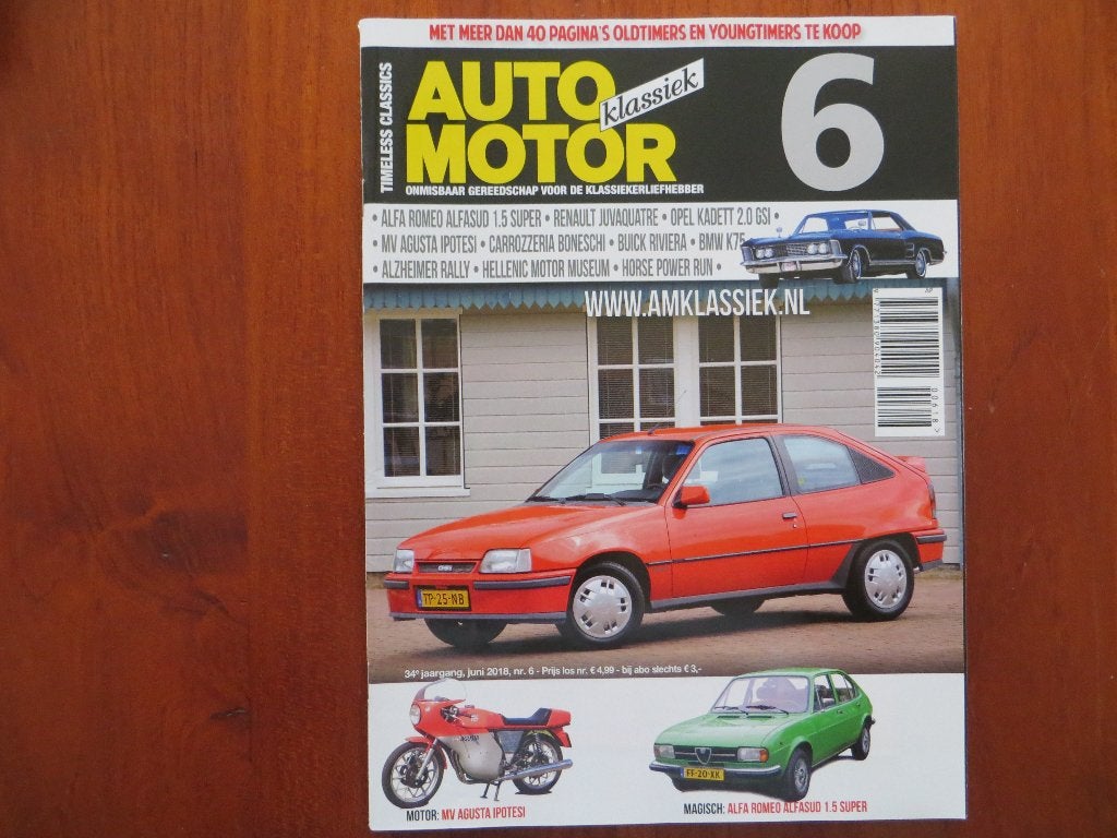 Auto Motor Klassiek 6 2018 Alfa Romeo Alfasud 1.5 Super, Ophalen of Verzenden, Nieuw, Alfa Romeo