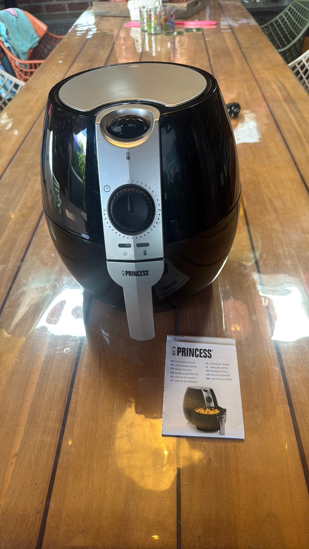 princess airfryer, Witgoed en Apparatuur, Airfryers, Ophalen of Verzenden, Zo goed als nieuw, Airfryer, 750 t/m 999 gram