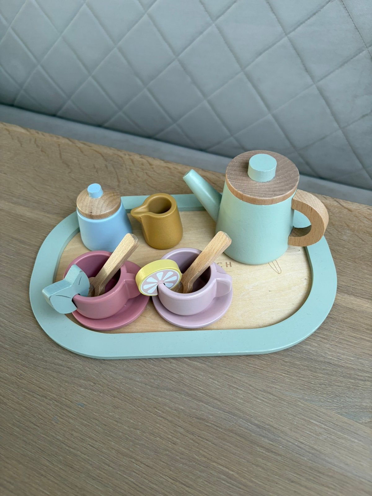 Little Dutch Theeservies – Hout, Ophalen of Verzenden, Zo goed als nieuw