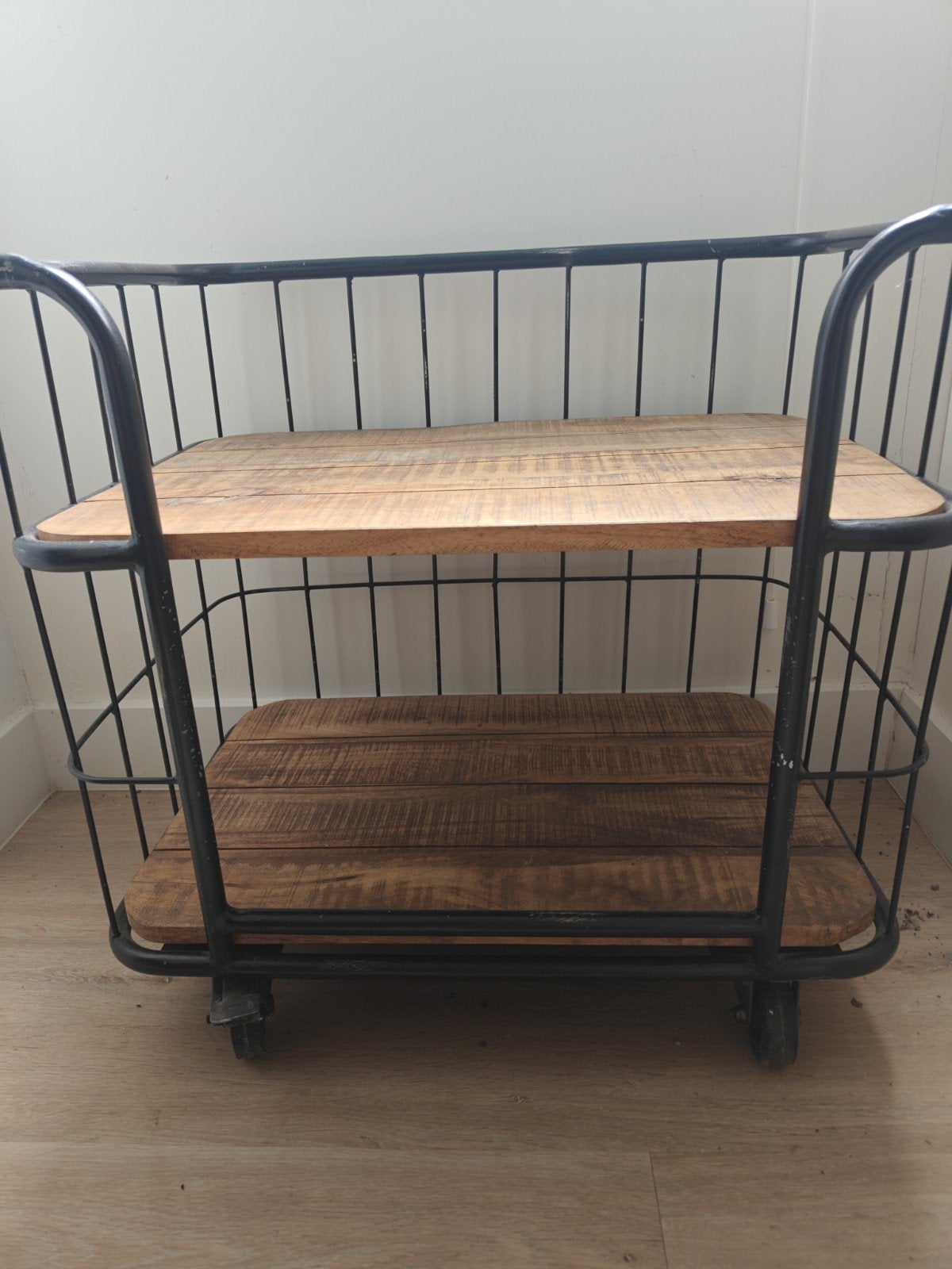 Stoere bakkerskar met houten planken zware kwaliteit, Ophalen of Verzenden