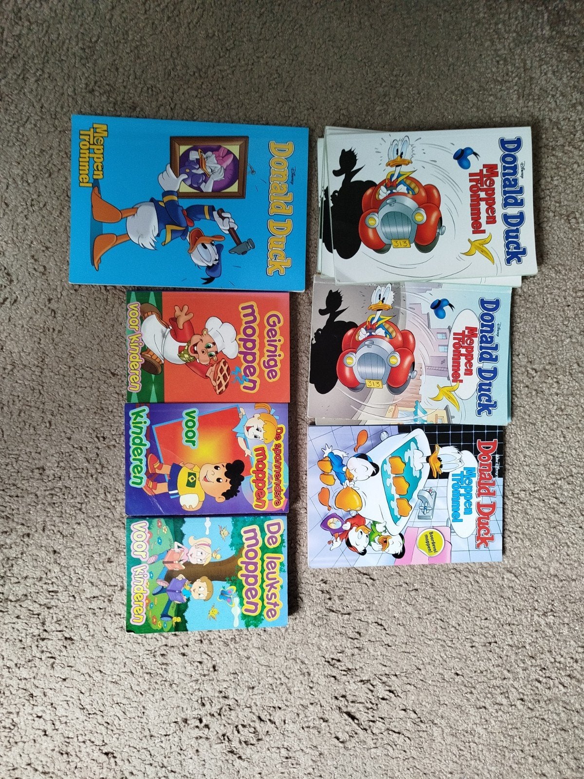 Donald Duck moppentrommel 3 voor eur 5,00, Meerdere stripboeken, Ophalen of Verzenden, Gelezen, Donald Duck