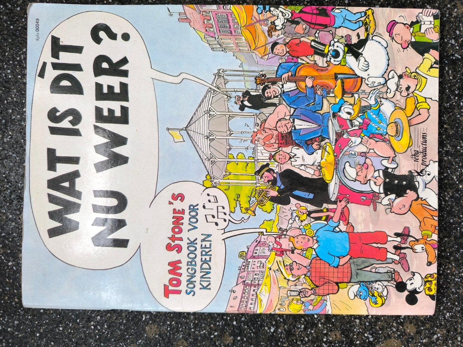 Tom Stone's Songbook voor Kinderen - Wat is dit nu weer?, Gebruikt, Overige soorten, Ophalen of Verzenden, Piano