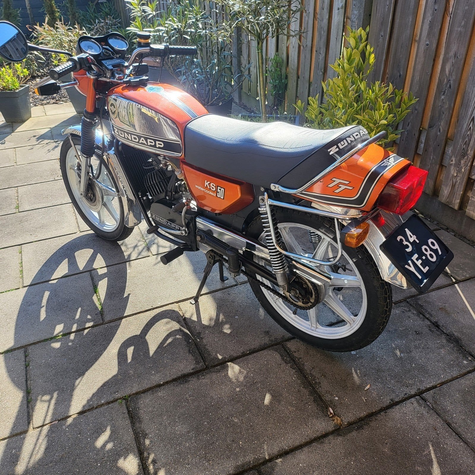 Zundapp ks50 watercooler, Fietsen en Brommers, Ophalen, Gebruikt, KS50, 5 versnellingen