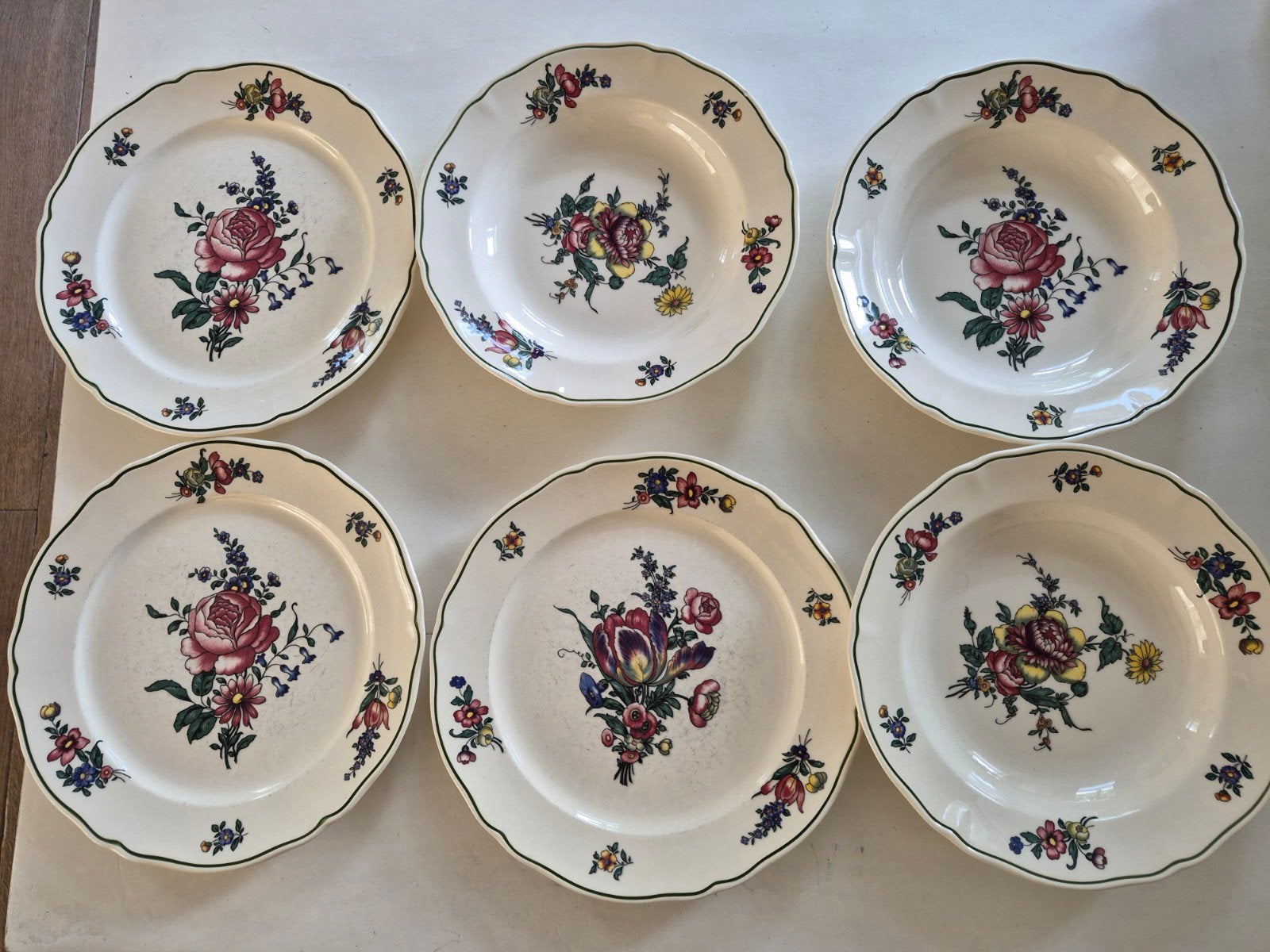 Villeroy & Boch servies Alt Strassburg 6dlg., Antiek en Kunst, Ophalen of Verzenden