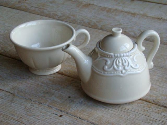 Servies Countryfield, LICHT, zo goed als nieuw, Huis en Inrichting, Keuken | Servies, Overige typen, Ophalen of Verzenden, Zo goed als nieuw