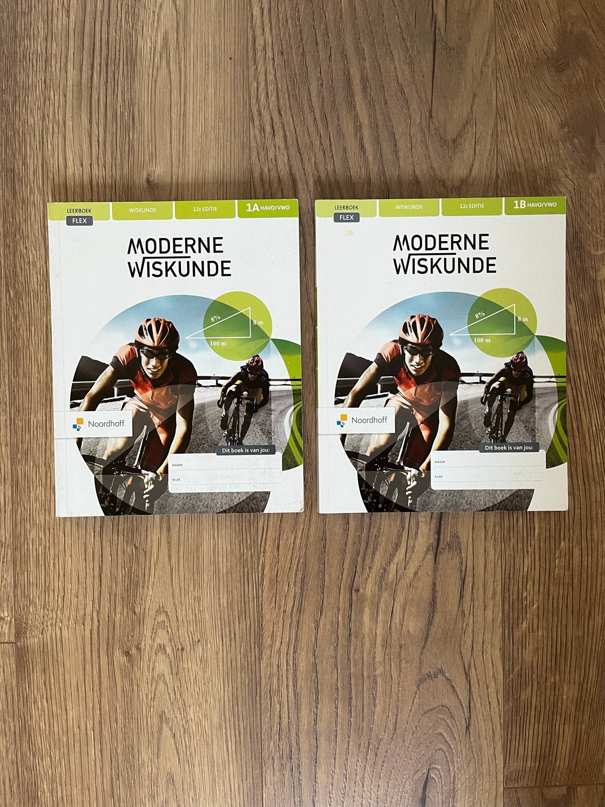 Moderne Wiskunde 1A en 1B HAVO/VWO 12e editie, Boeken, Verzenden, Zo goed als nieuw, HAVO, Wiskunde A