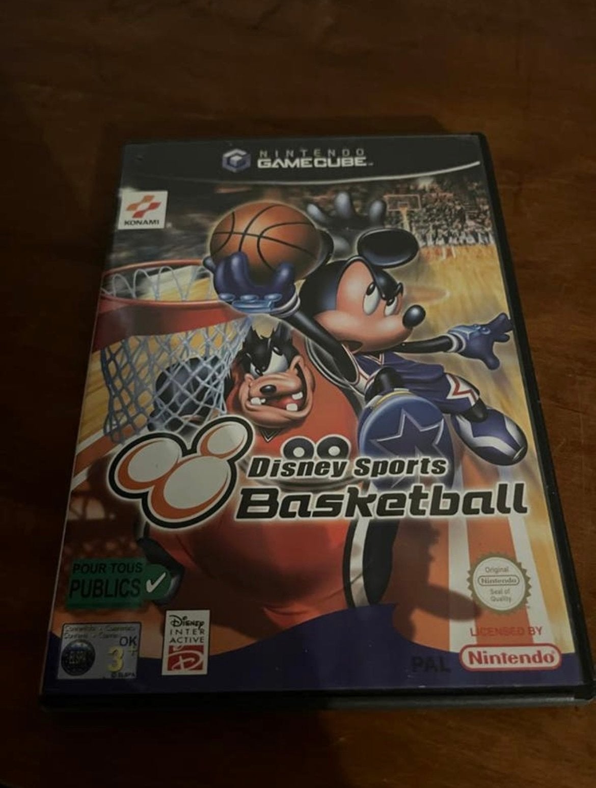 Disney Sports Basketball GameCube, Gebruikt, Eén computer, Ophalen of Verzenden, Sport