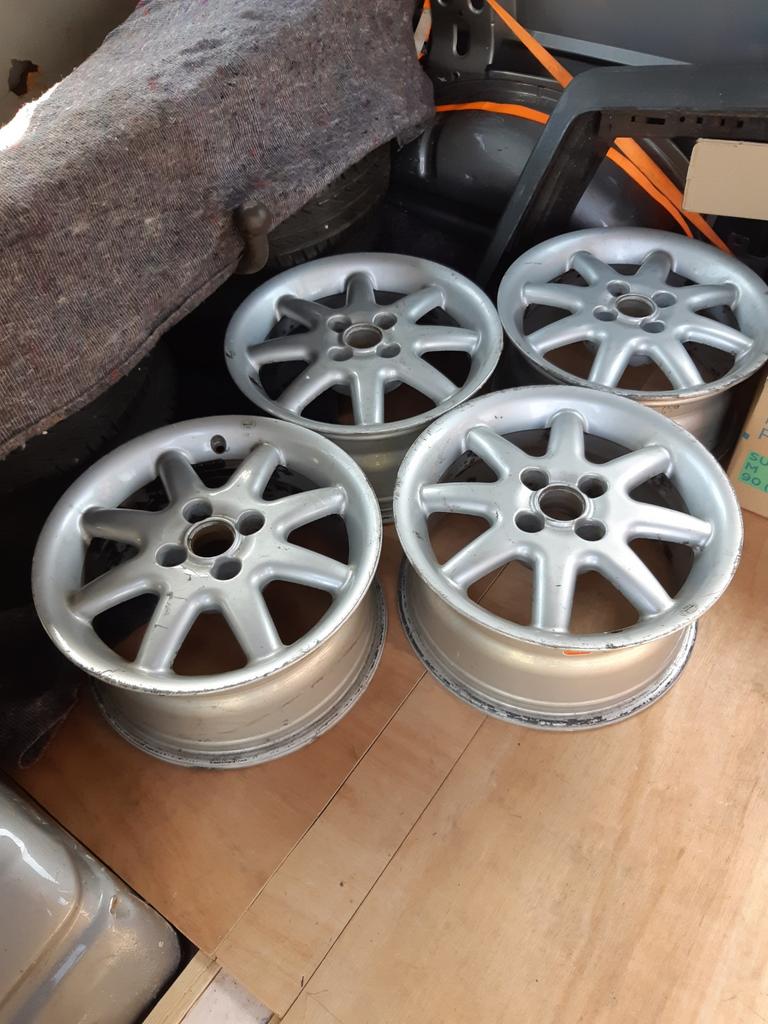Volkswagen Golf BBS sportwielen 15 Inch 7J, Auto-onderdelen, Banden en Velgen, Ophalen, 15 inch, Banden en Velgen, 185 mm