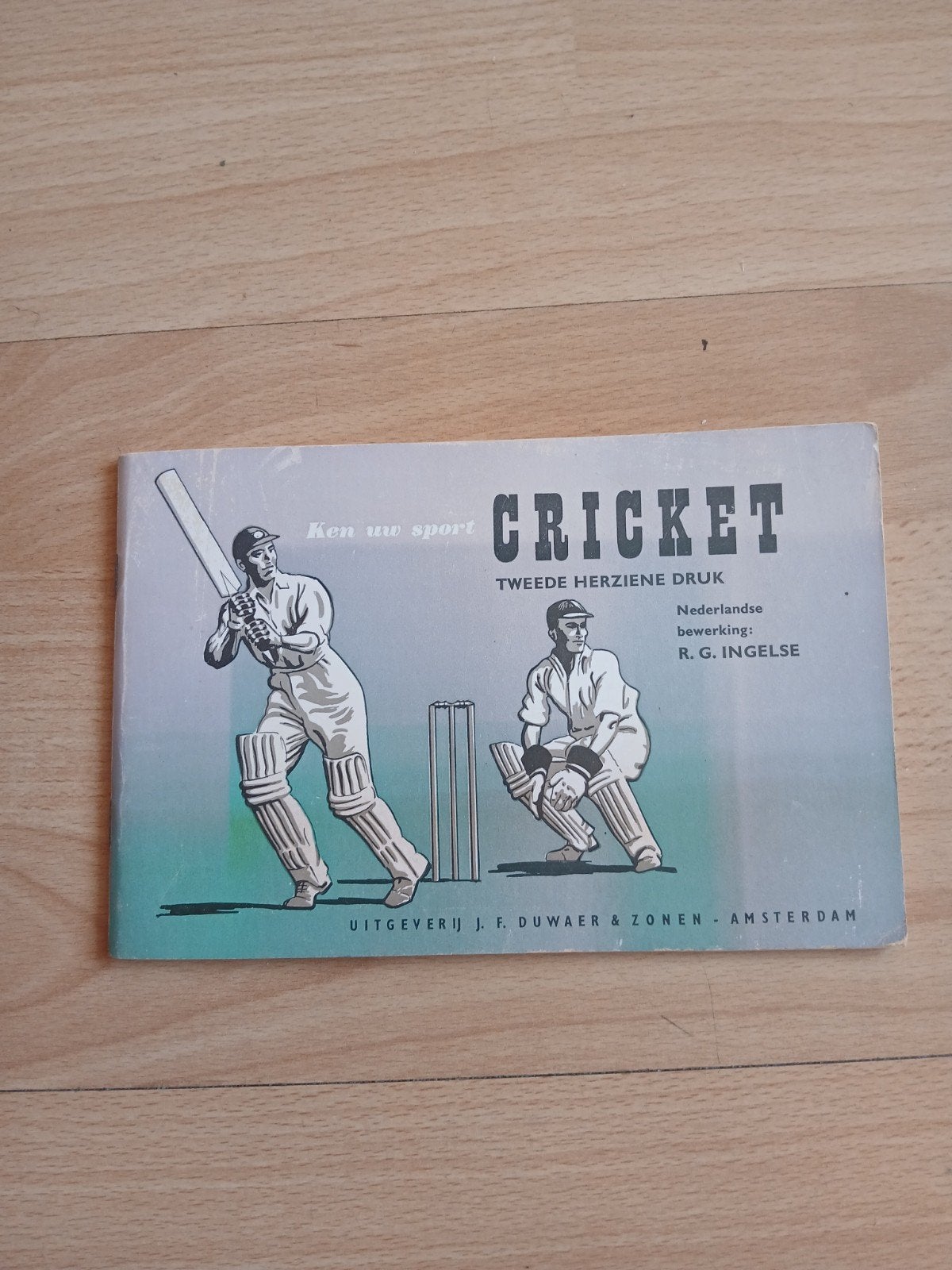 Ken uw sport: Cricket - Tweede Herzien Druk, Ophalen of Verzenden, Gelezen, R. G. Ingelse, Balsport