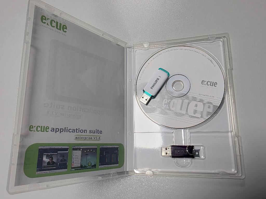 e:cue LAS Enterprise V7.0 incl. 1 DMX + 5 Automation Credits, Muziek en Instrumenten, Licht en Laser, Gebruikt, Licht, Ophalen of Verzenden