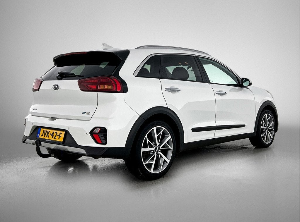 Kia Niro 1.6 GDi Hybrid ExecutiveLine | UNIEK! | trekhaak |, Auto's, Kia, 12 maanden, Gebruikt, Leder, 1390 kg