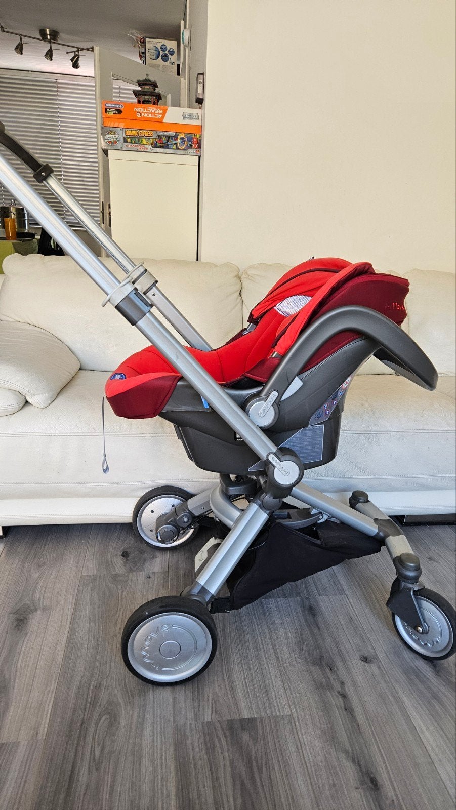 kinderwagen, autostoeltje, reiswieg, Ophalen, Gebruikt, Overige merken, Met autostoeltje