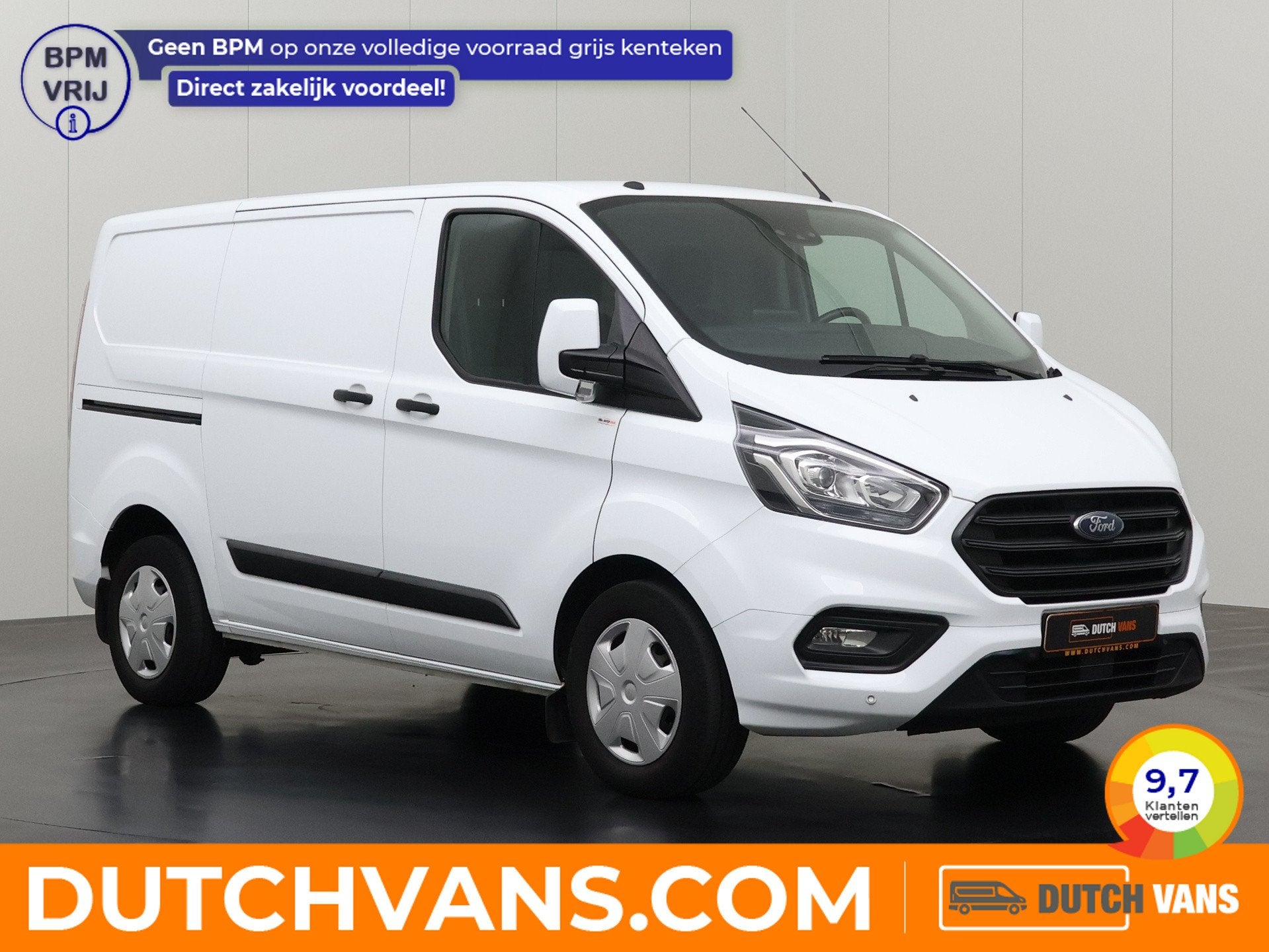 Ford Transit Custom 2.0TDCi 130PK Automaat | Navigatie | Mul, Auto's, Bestelauto's, Automaat, Multifunctioneel stuurwiel, Gebruikt