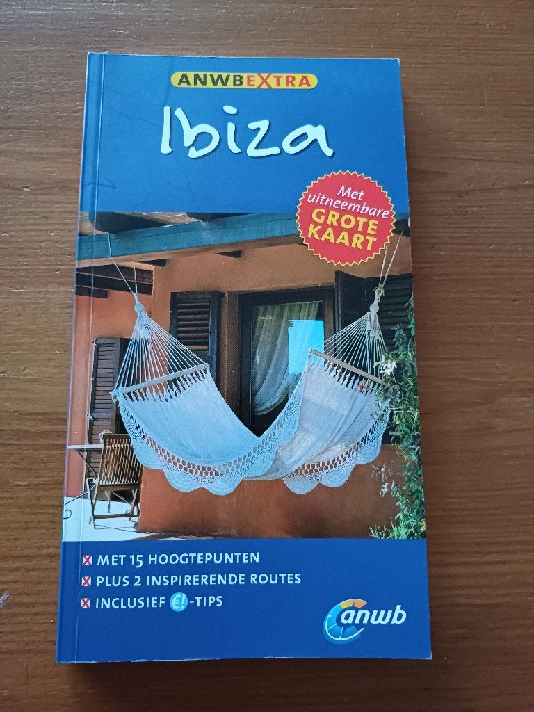 Reisgids ANWB extra Ibiza, Boeken, Reisgidsen, ANWB, Europa, Ophalen of Verzenden, Zo goed als nieuw