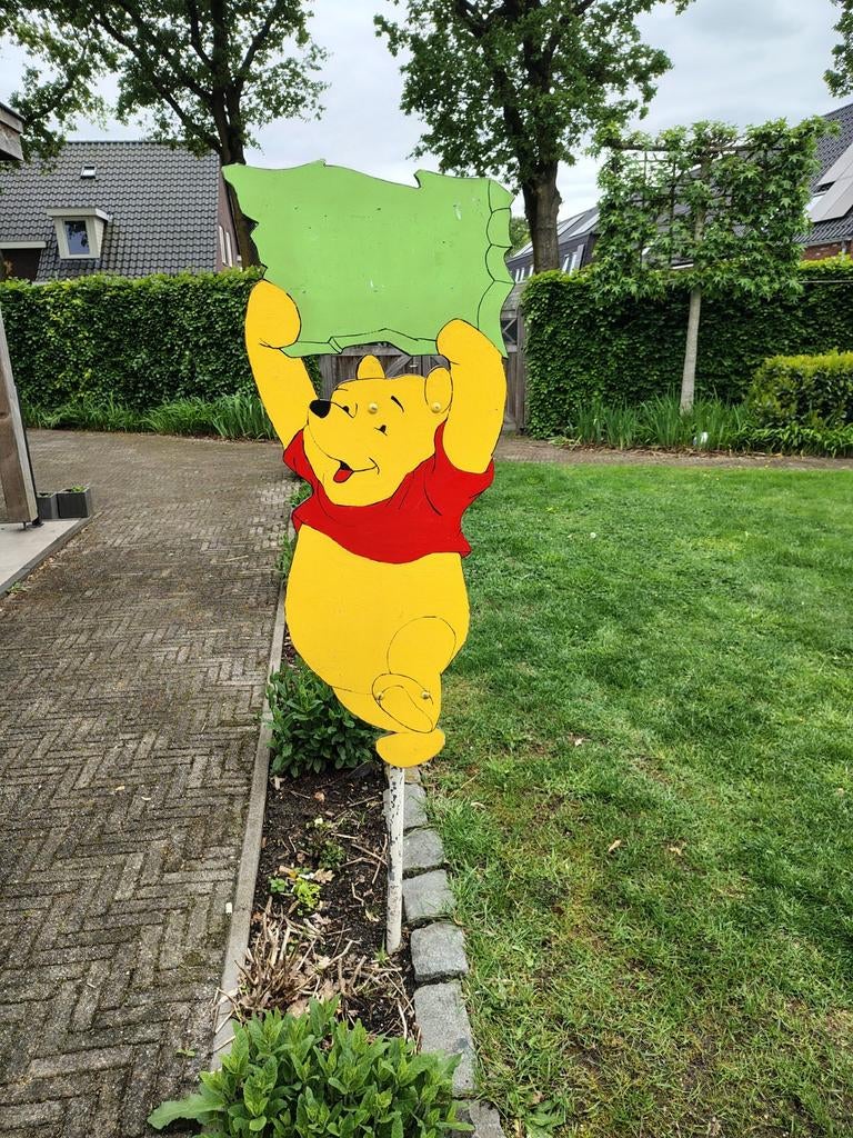 Winnie de Poeh geboortebord, Kinderen en Baby's, Kraamcadeaus en Geboorteborden, Ophalen, Gebruikt