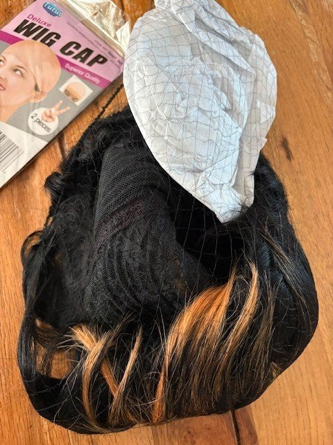 Pruik   Nieuwe Human Hair wig  pruik  en wig cap, Ophalen of Verzenden, Nieuw, Pruik of Haarverlenging