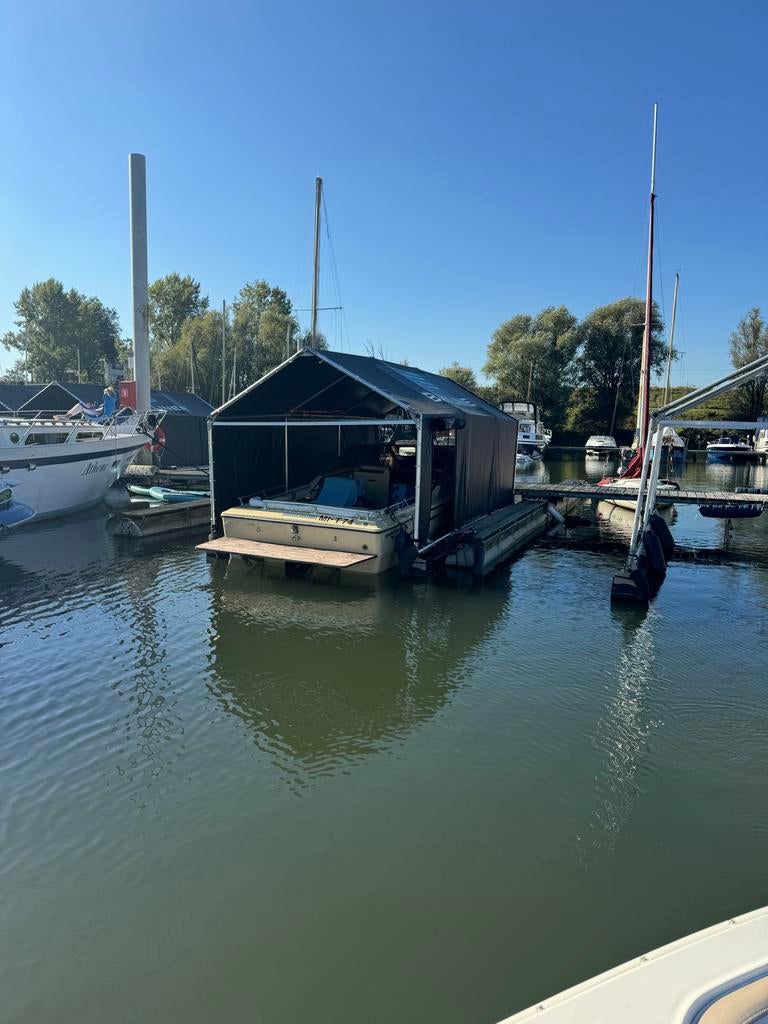 Drijvende Boottent/Botenhuis - Alles Inclusief, Watersport en Boten, Accessoires en Onderhoud, Gebruikt, Overige typen, Ophalen