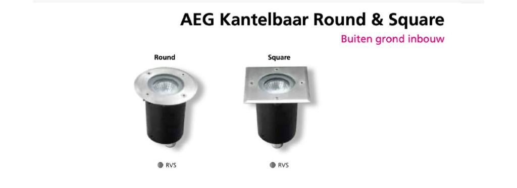 11 tuinverlichting spots LED grond STEEL/BLACK, Tuin en Terras, Overige Tuin en Terras, Ophalen of Verzenden, Nieuw