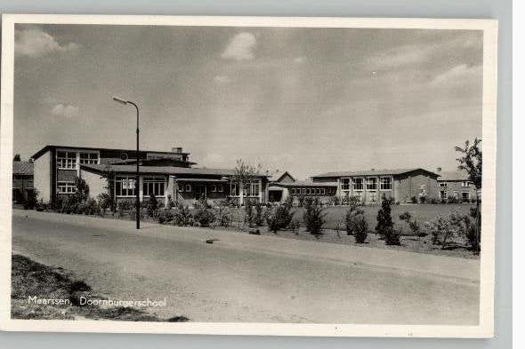 Maarssen Doornbrgerschool, Verzenden, 1940 tot 1960, Ongelopen, Utrecht