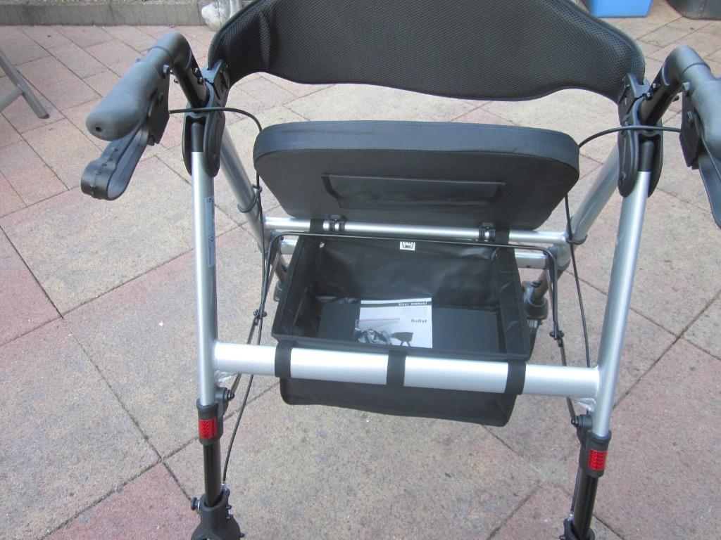 rollator Vermeiren GOLIAT XL, Ophalen, Opvouwbaar, Nieuw