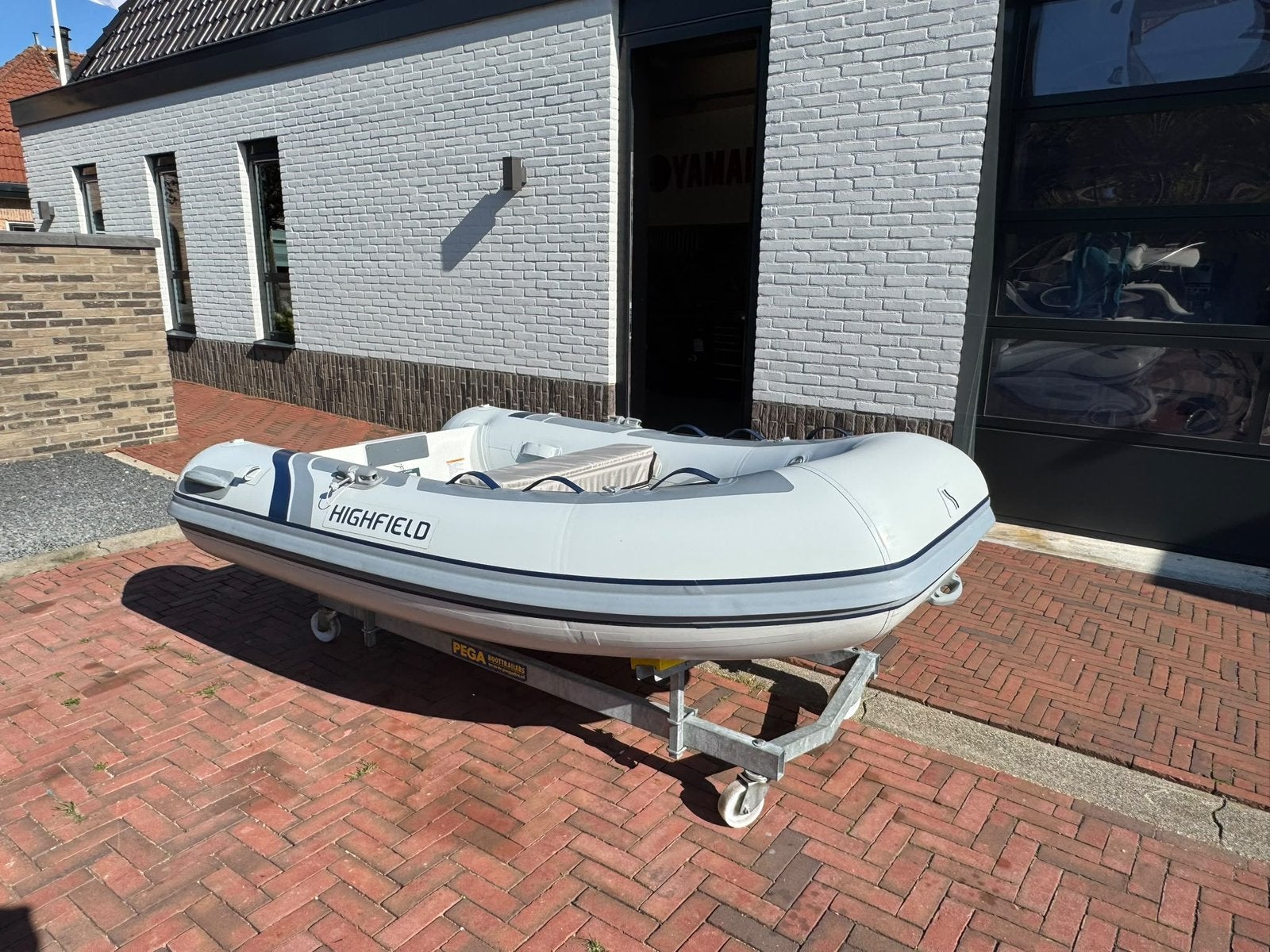 Highfield Classic 260 Hypalon 2e kansje | Lichte schade, Watersport en Boten, Ophalen, Zo goed als nieuw, Aluminium, Highfield