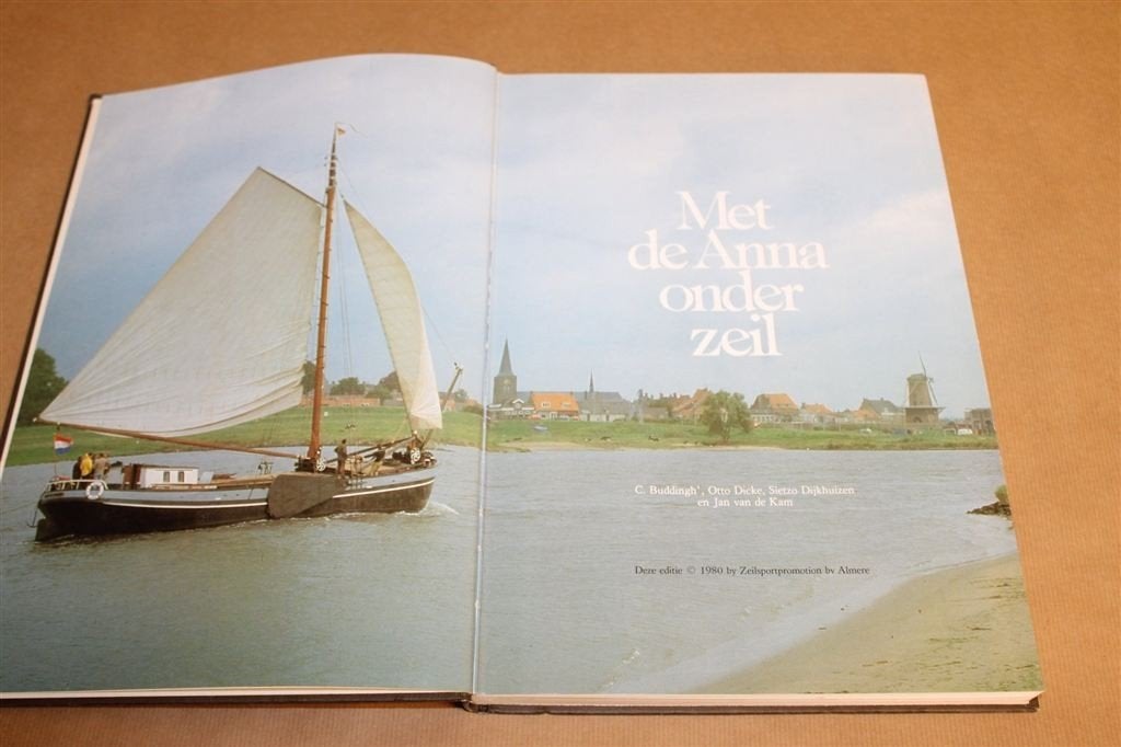 Met de Anna onder Zeil — Buddingh, Zeiltocht Fotoboek, Ophalen of Verzenden, Gelezen, Europa