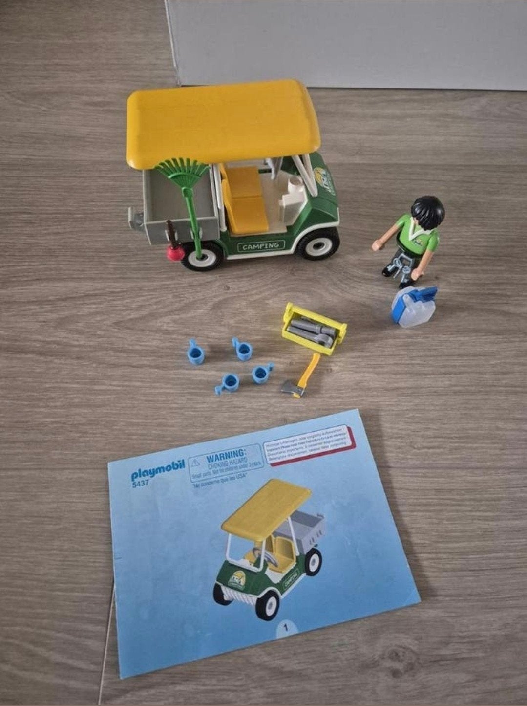 Playmobil 5437 Summer Fun Camping Golfkar, Ophalen of Verzenden, Gebruikt