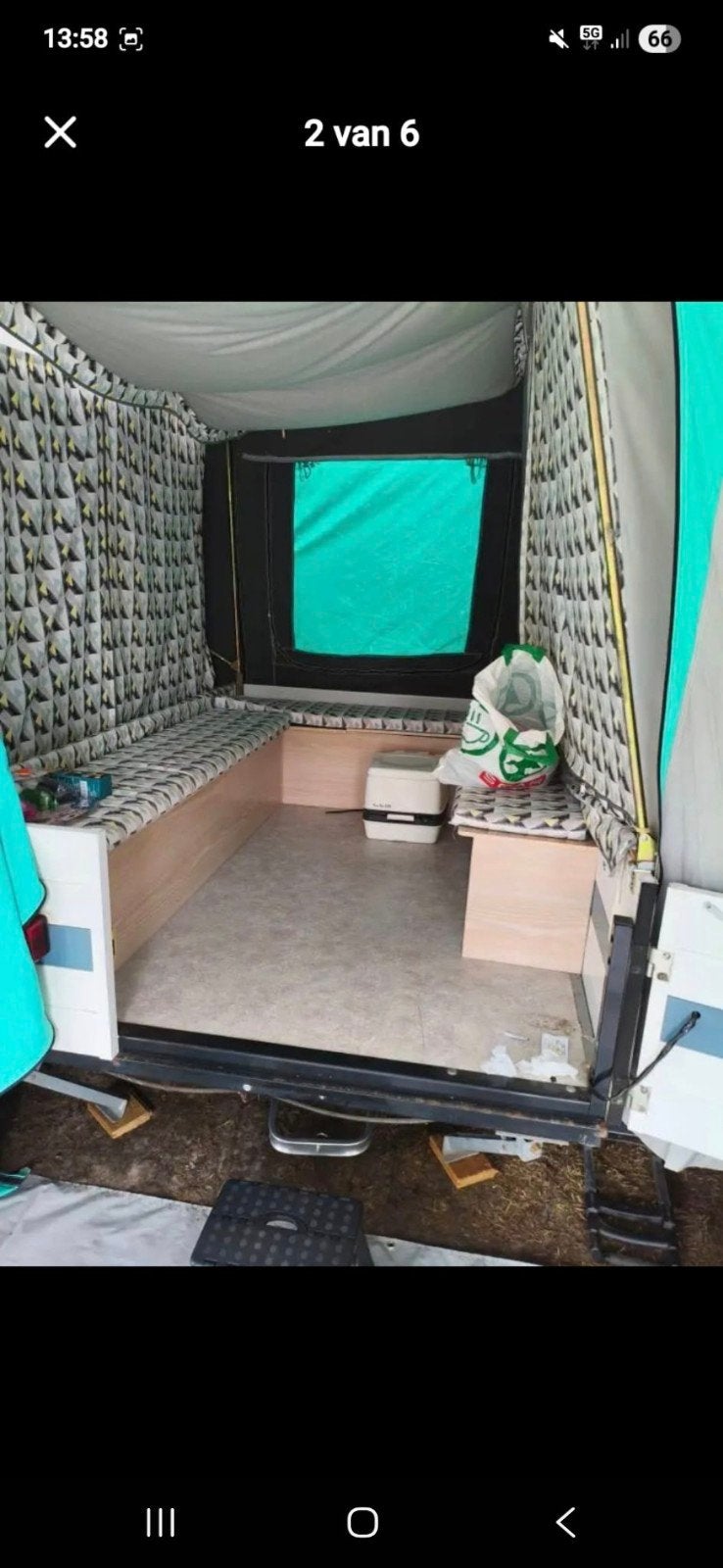 Trigano vouwwagen - Ideaal voor geezinsvakanties!, Ophalen of Verzenden
