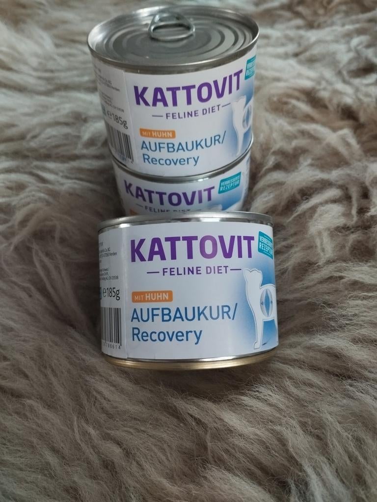 Kattovit Feline Diet - Aufbaukur / Recovery (met kip) 3x, Dieren en Toebehoren, Dierenvoeding, Ophalen of Verzenden, Kat