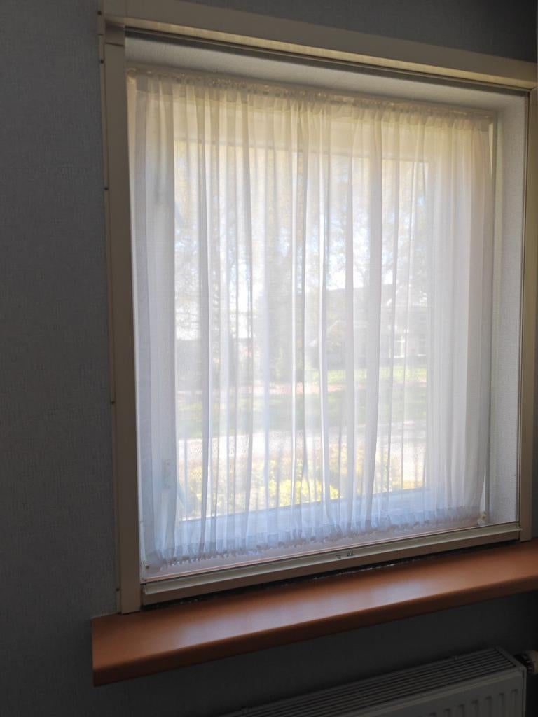 LUXAFLEX raam horren 2 stuks, Huis en Inrichting, Ophalen, Gebruikt, 100 tot 150 cm, 50 tot 100 cm