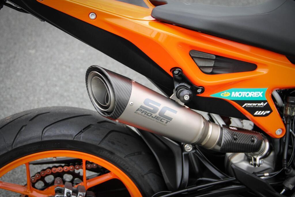 SC-Project S1 Titanium KTM 890 Duke R GP L uitlaat, Roy Bloemert Motoren, Achthoevenweg 14B, Nieuw, Ophalen of Verzenden