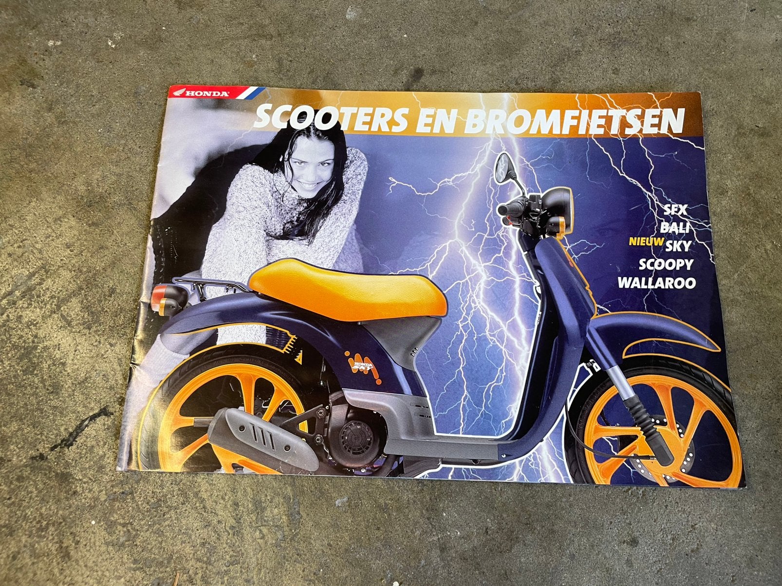Honda wallaroo folder, Ophalen of Verzenden, Zo goed als nieuw, Overige typen