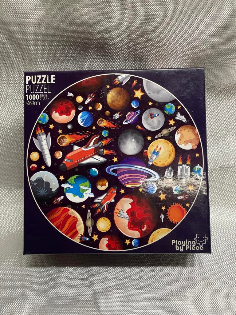Puzzel 1000 stukjes Ruimtevaart / Planeten, Hobby en Vrije tijd, Denksport en Puzzels, Ophalen, 500 t/m 1500 stukjes, Zo goed als nieuw