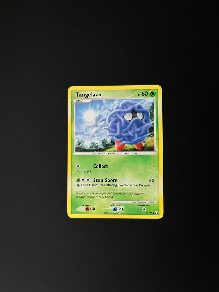 Pokémon kaart Tangela 77/99, Ophalen of Verzenden, Zo goed als nieuw, Losse kaart