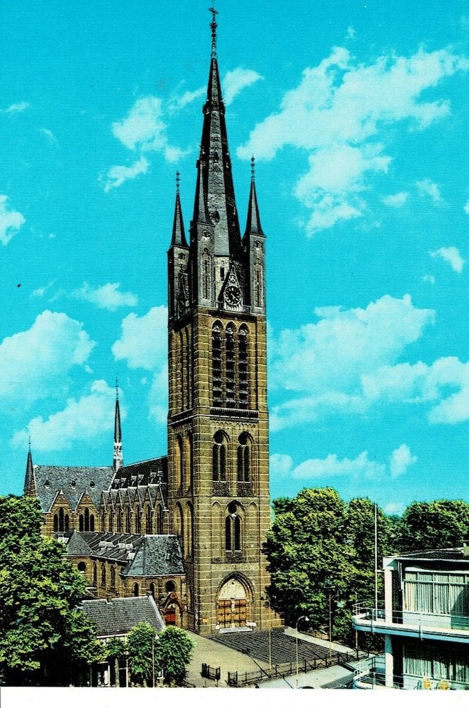 Hilversum, Kerk, Ophalen of Verzenden, Ongelopen, Noord-Holland