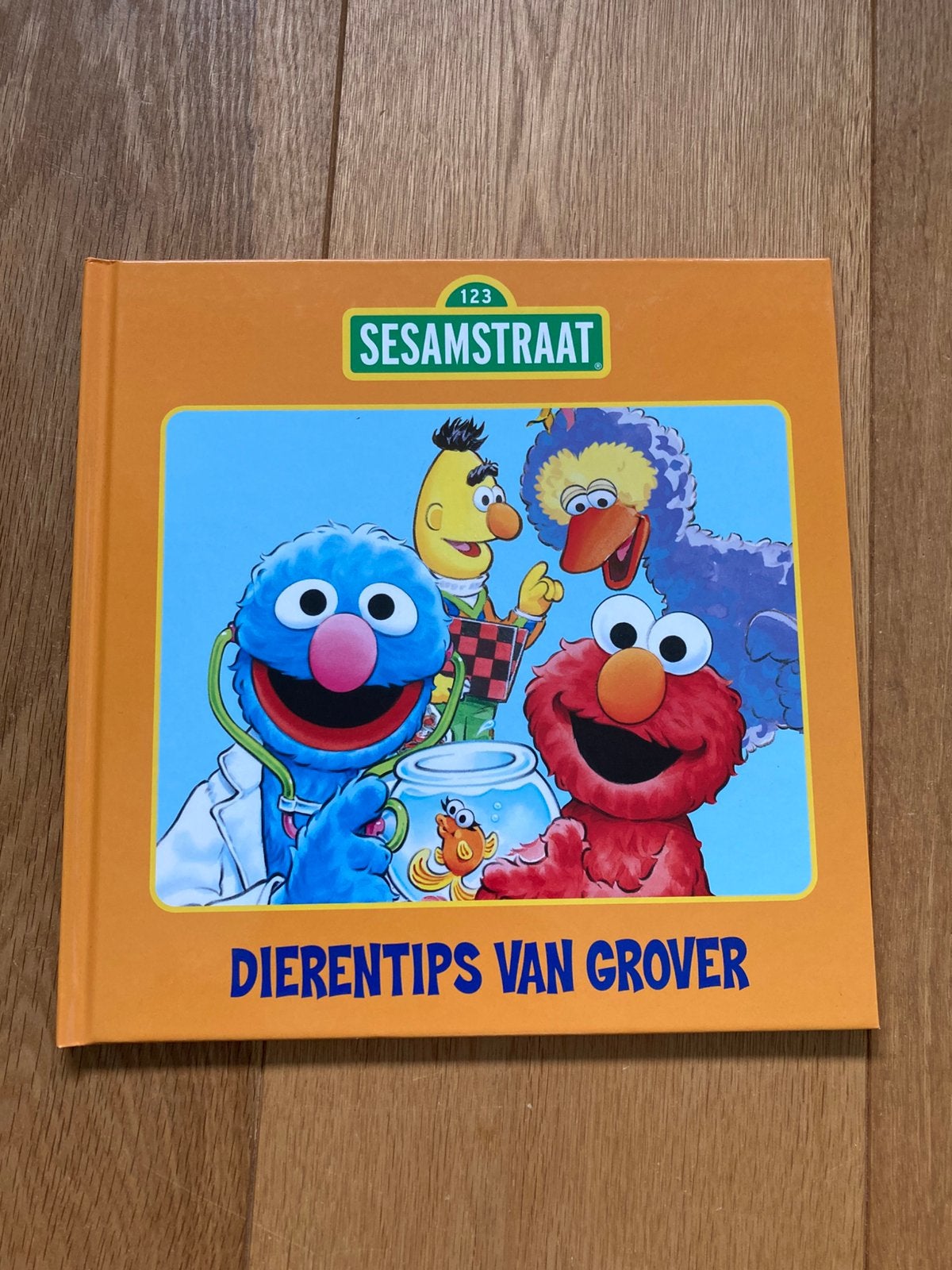 Kinderboek Sesamstraat - Dierentips van Grover - NIEUW, Ophalen of Verzenden, Nieuw