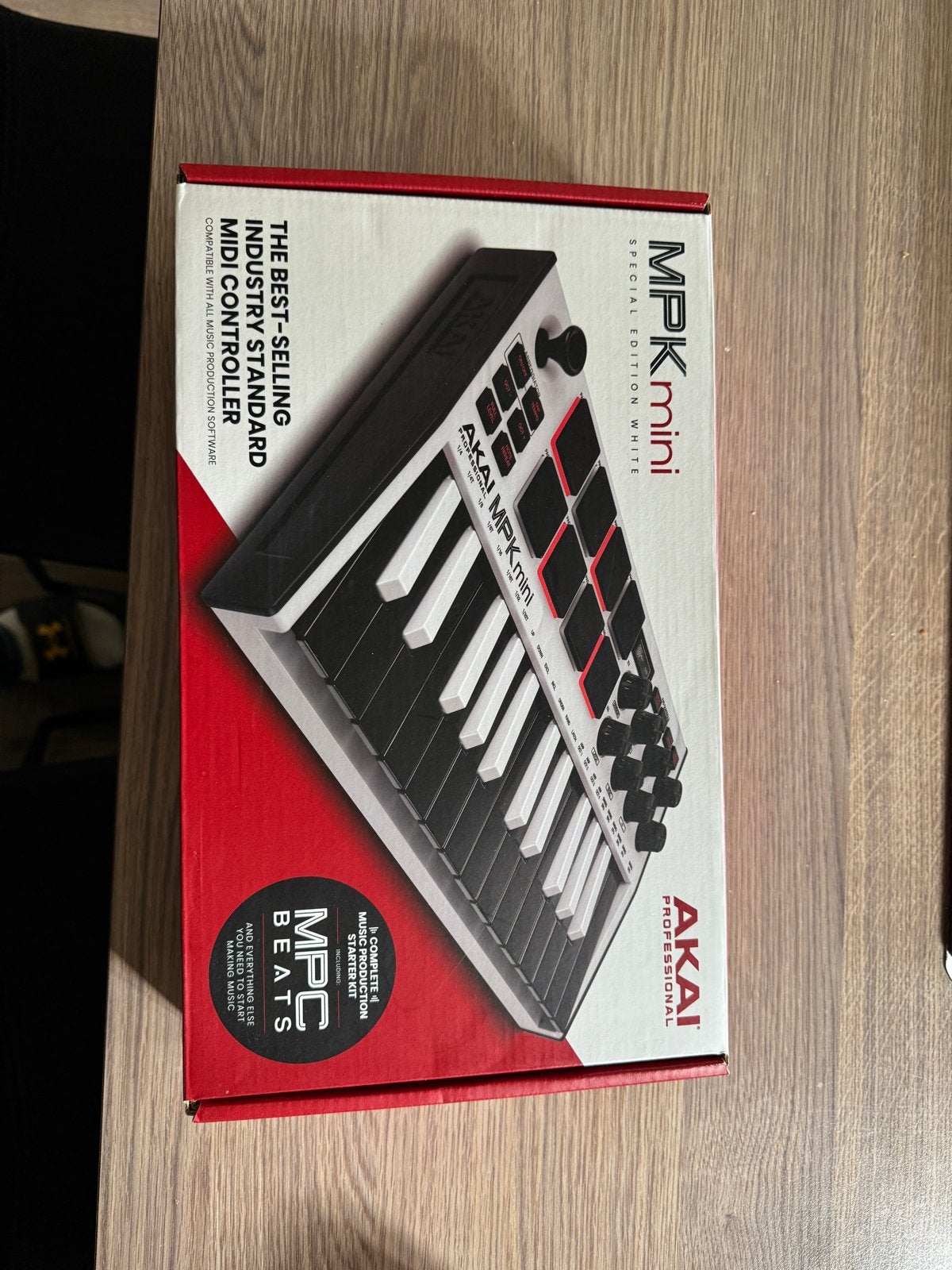 Akai MPK Mini MIDI Controller - Special Edition White, Muziek en Instrumenten, Midi-apparatuur, Ophalen of Verzenden, Nieuw