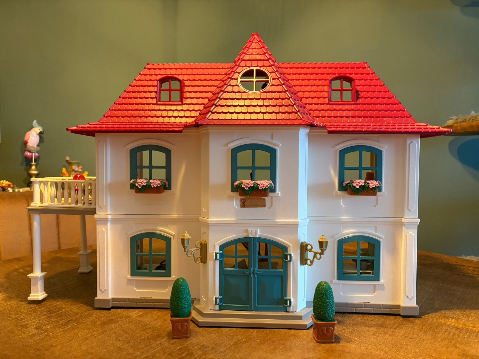 Schleich huis, Ophalen, Gebruikt