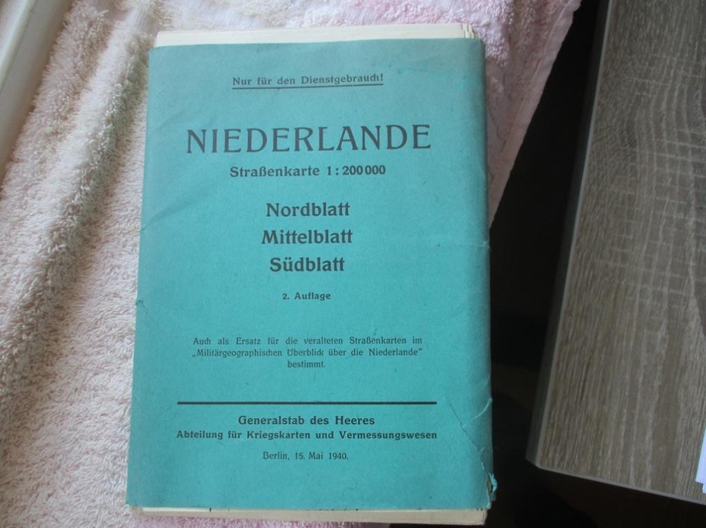 Duitse militaire stafkaarten Nederland mei 1940!!, Verzenden, Landmacht, Duitsland, Overige typen