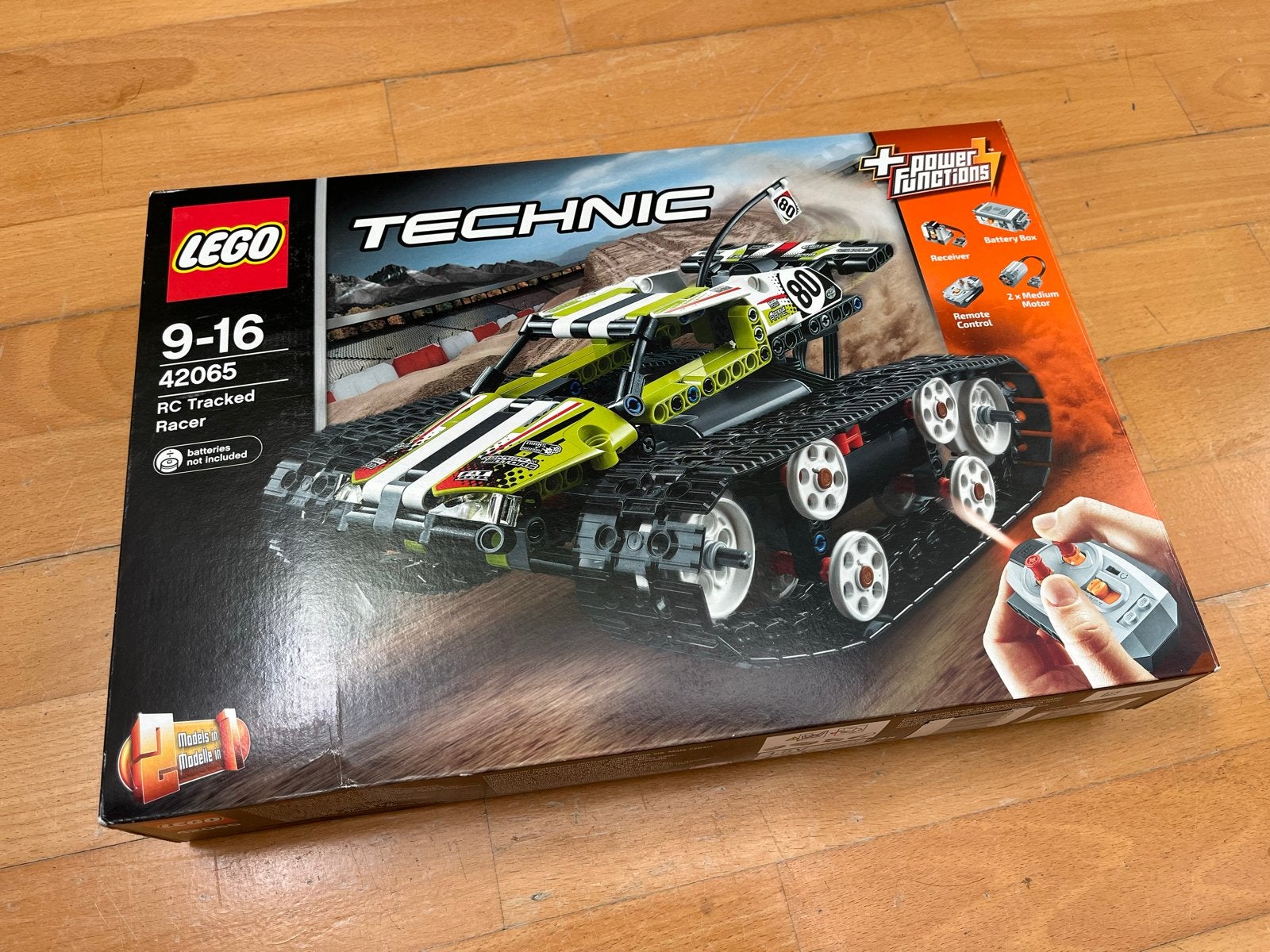 LEGO Technic 42065 RC Rupsvoertuig - Zo goed als nieuw, Ophalen of Verzenden, Zo goed als nieuw, Overige merken