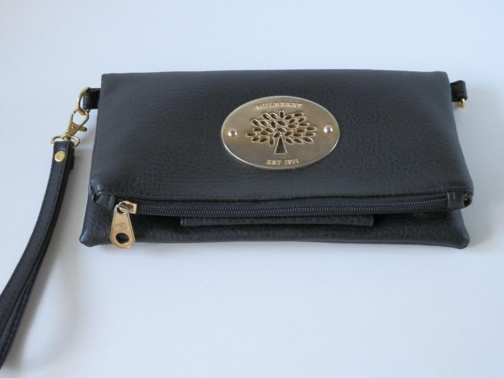 Mulberry handtas., Ophalen of Verzenden, Zo goed als nieuw, Zwart, Handtas