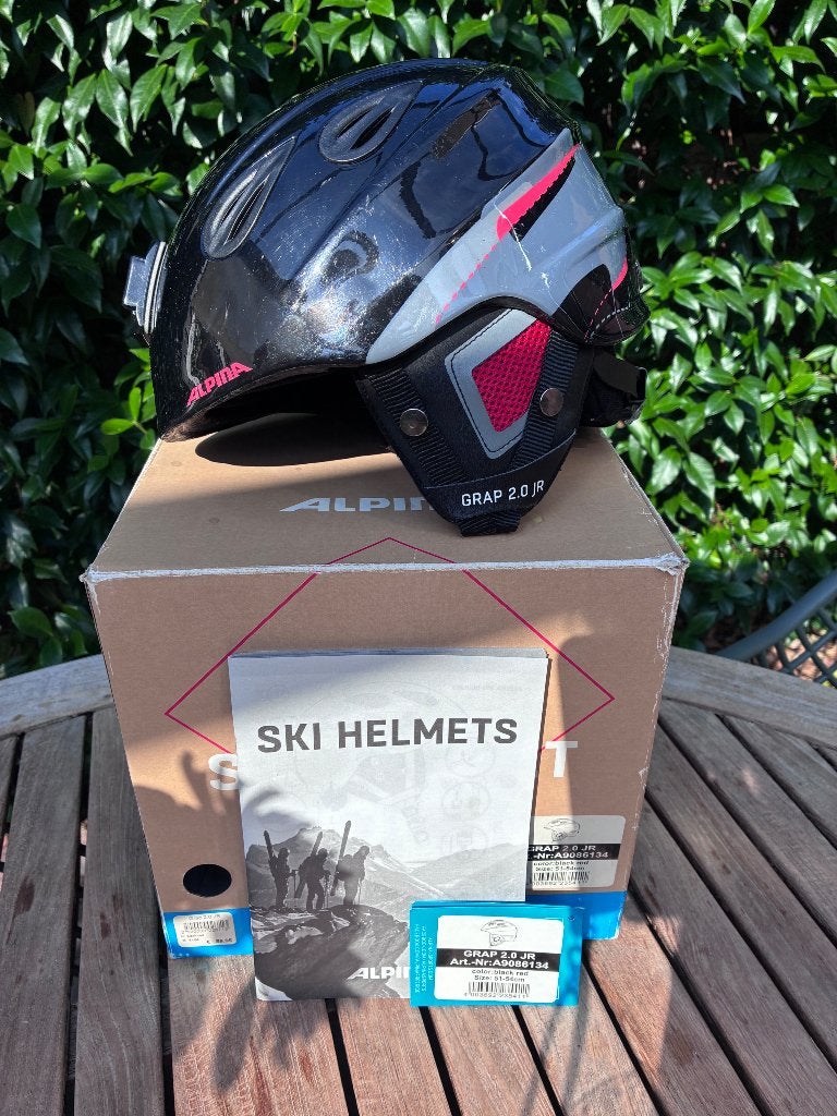 Skihelm Alpina Grap 2.0 junior, Overige merken, Overige typen, Ophalen of Verzenden, Zo goed als nieuw