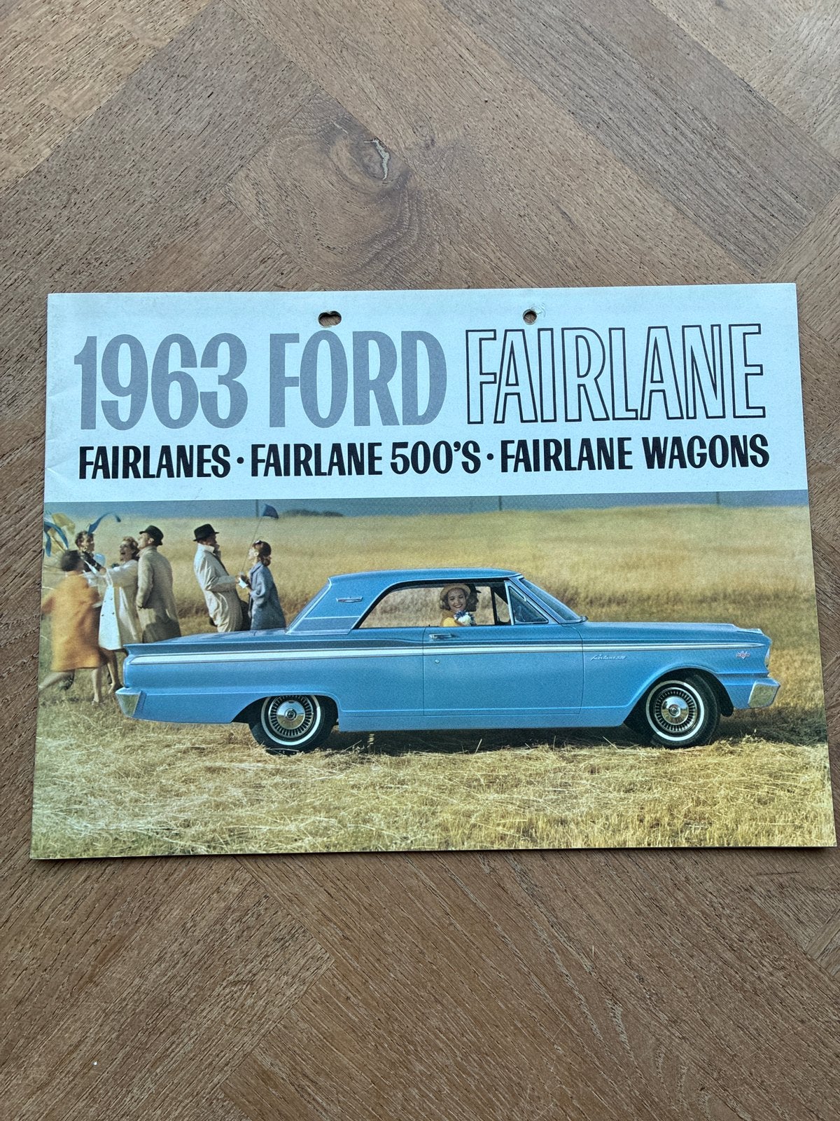 1963 Ford Fairlane brochure, Verzenden, Zo goed als nieuw, Ford