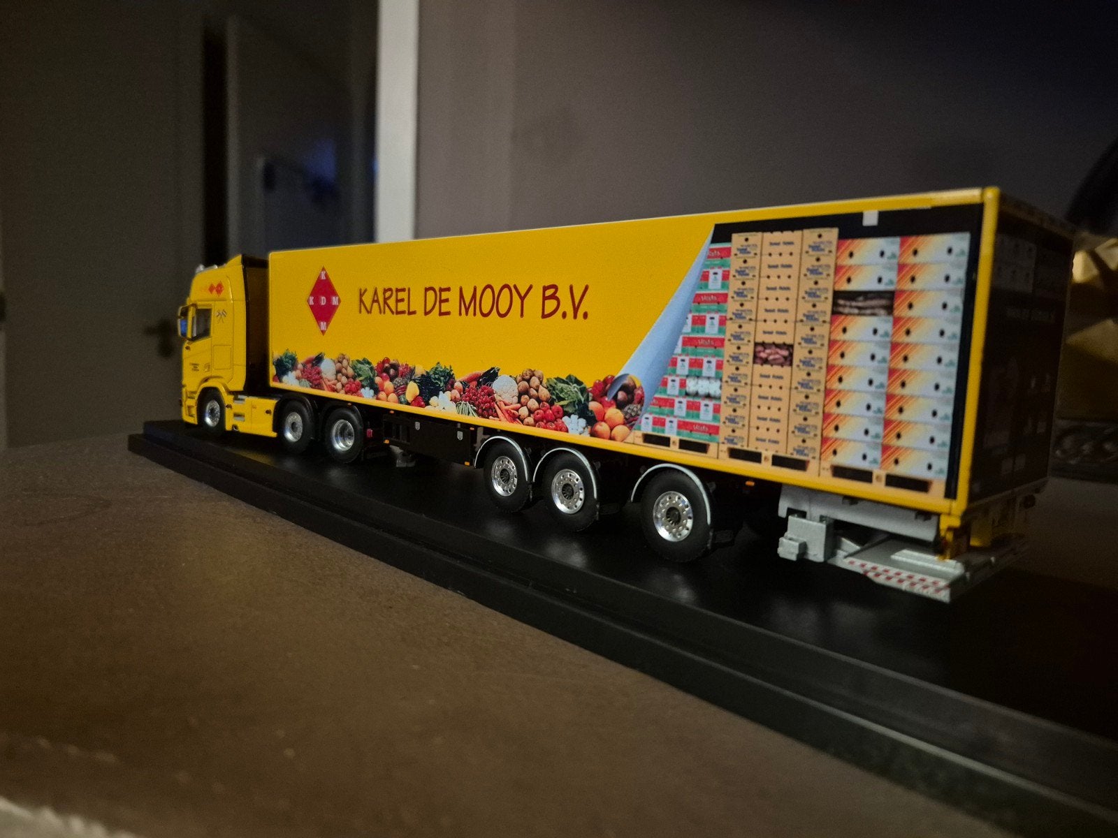 Wsi Scania R500 nextgen Karel de Mooy B.V. modeltruck, Overige merken, 1:50 of kleiner, Nieuw, Ophalen of Verzenden