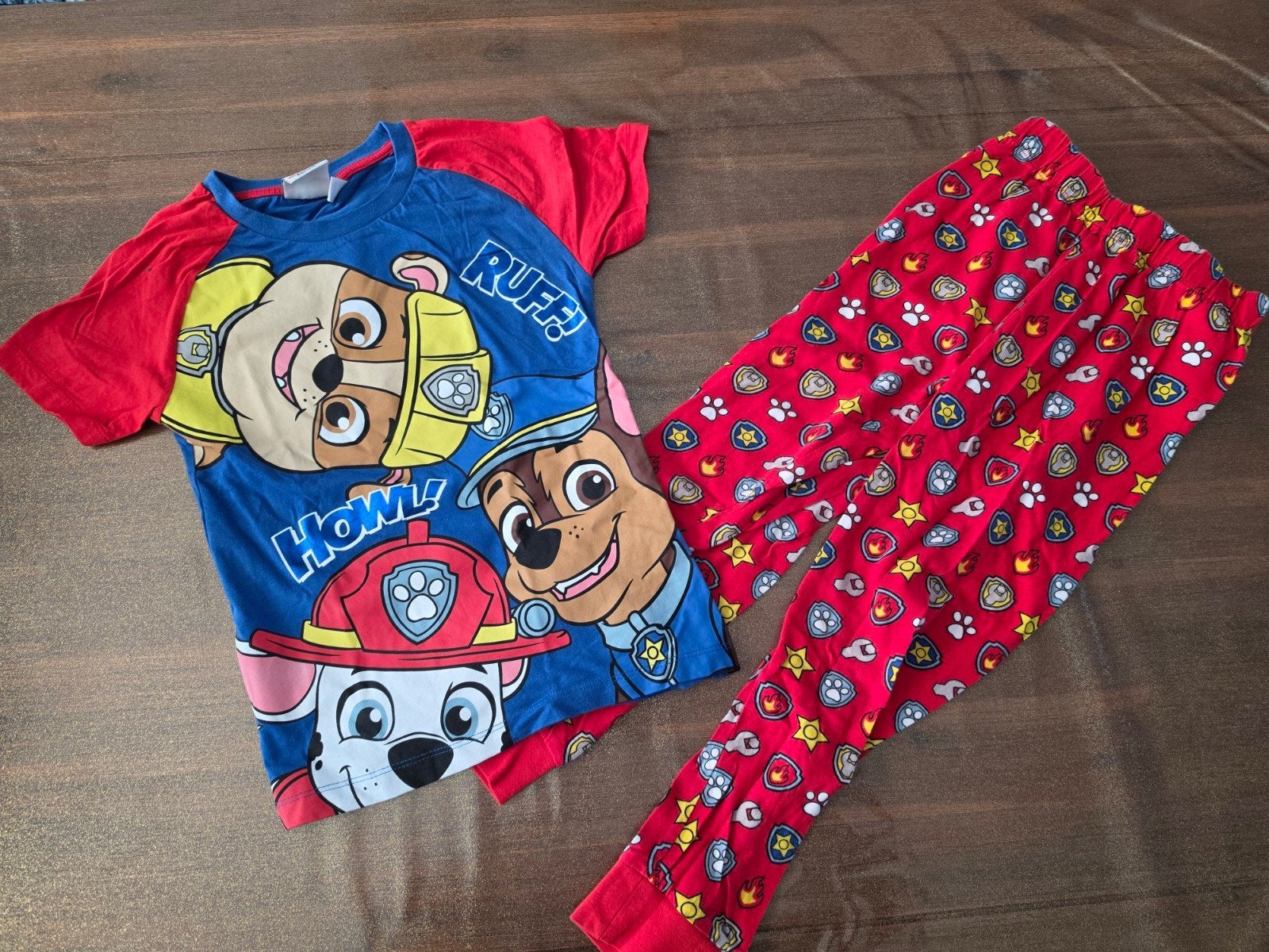Paw Patrol Pyjama Set - Jongens (Maat 122), Nacht- of Onderkleding, Ophalen of Verzenden, Zo goed als nieuw, Paw Patrol