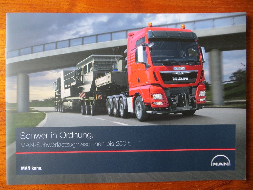 MAN Schwerlastzugmaschinen bis 250 t. (2014), Ophalen of Verzenden, Nieuw, Overige merken
